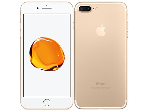 【中古】【整備済み品】iPhone7 Plus 256GB SIMフリー ランクB バッテリー100%に交換済み