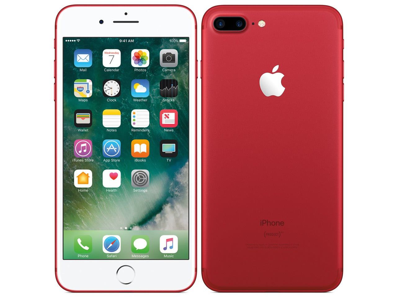 【中古】【整備済み品】iPhone7 Plus 256GB SIMフリー ランクB バッテリー100%に交換済み