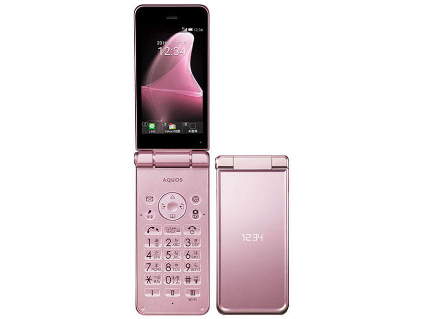 AQUOSケータイ2 601SH 8GB SIMフリー ランクA 利用制限△ ガラケー