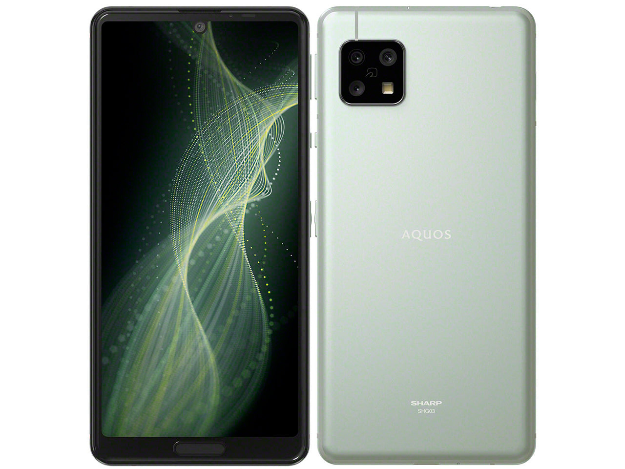 【中古】AQUOS sense5G SHG03 au版SIMフリー 64GB SIMフリー ランクB