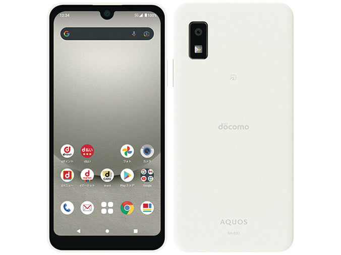 【中古】AQUOS wish3 SH-53D dokomo版 64GB ランクS SIMフリー