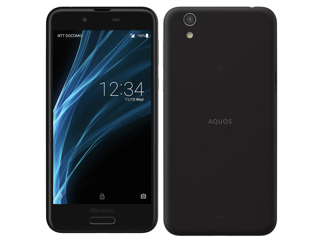 【中古】AQUOS sense SH-01K 32GB docomo版SIMフリー ランクS