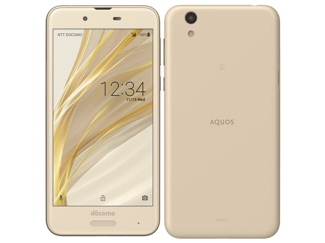 【中古】AQUOS sense SH-01K 32GB docomo版SIMフリー ランクS