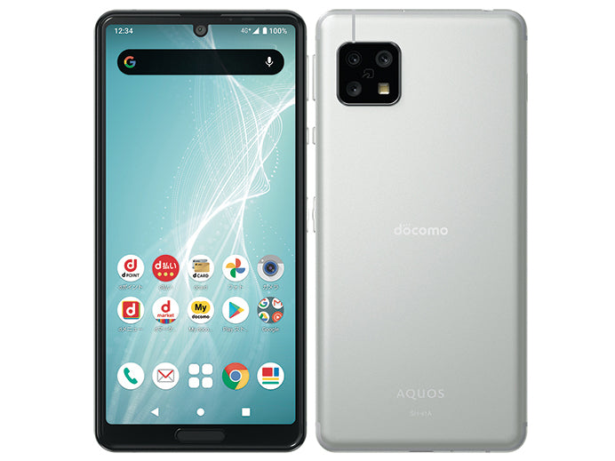 【中古】AQUOS sense4 SH-M15 64GB SIMフリー ランクC