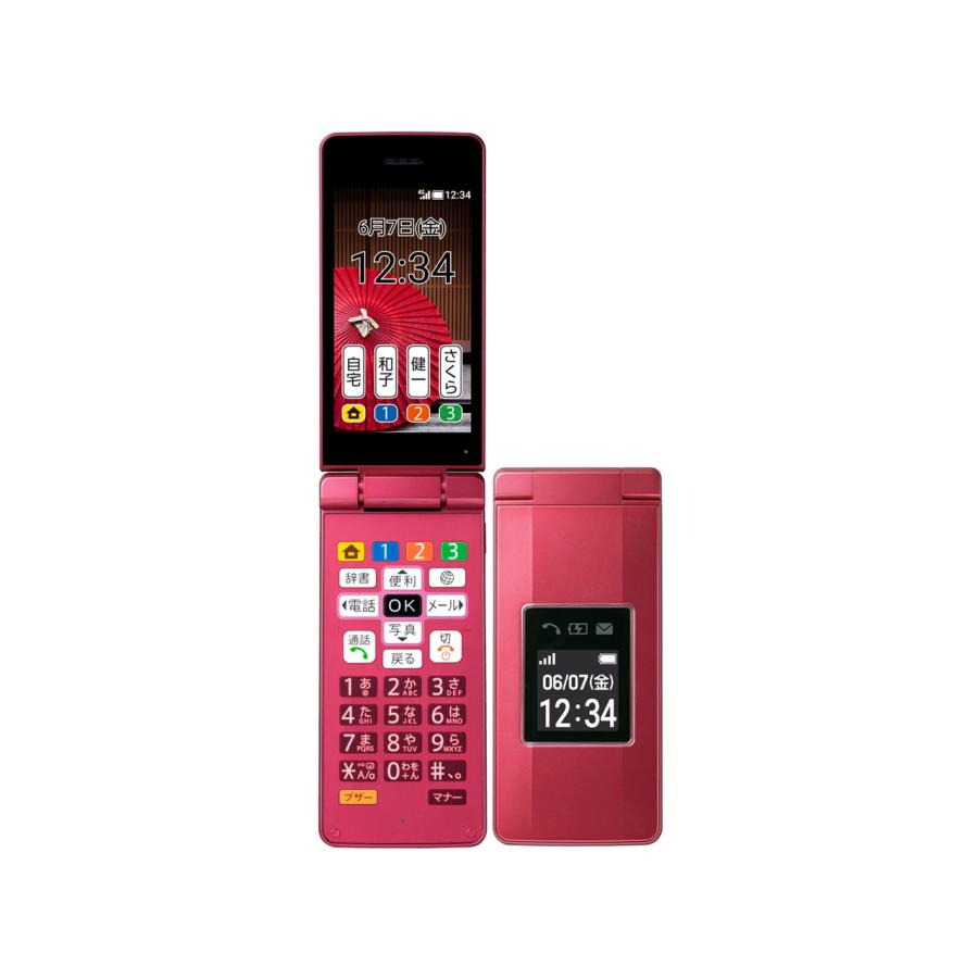 かんたん携帯10 807SH 8GB softbank版SIMフリー ランクA 利用制限△