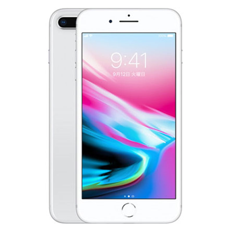 【中古】【整備済み品】iPhone 8 plus 64GB SIMフリー ランクB バッテリー100%に交換済み