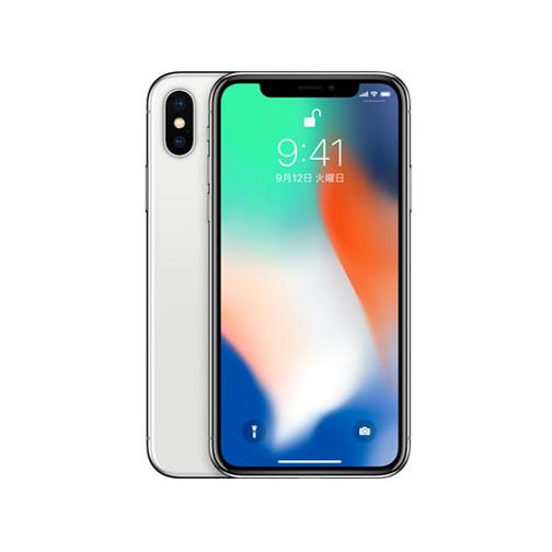 【中古】【整備済み品】iPhone X 256GB SIMフリー ランクB バッテリー100%に交換済み