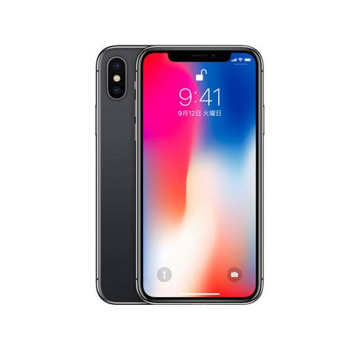 【中古】【整備済み品】iPhone X 256GB SIMフリー ランクB バッテリー100%に交換済み