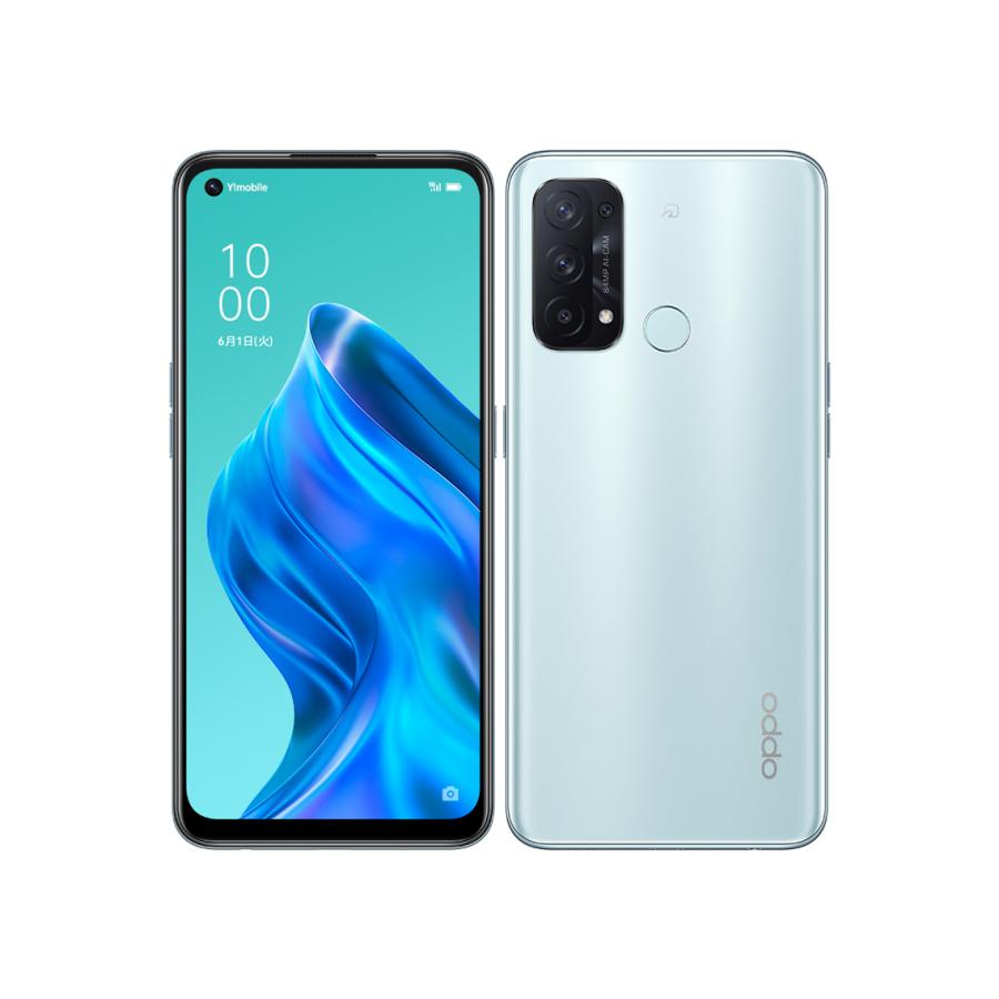 【中古】OPPO Reno5A A103OP 128GB ワイモバイル版 SIMフリー ランクS