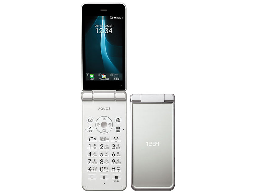 中古】AQUOSケータイ2 601SH 8GB SIMフリー ランクB ガラケー – mmoba