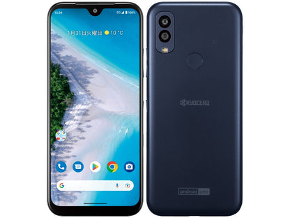 【中古】Android One S10 S10‑KC 64GB ワイモバイル版 SIMフリー ランクS 利用制限あり