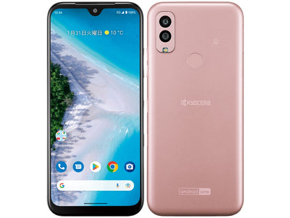 【中古】Android One S10 S10‑KC 64GB ワイモバイル版 SIMフリー ランクS 利用制限あり