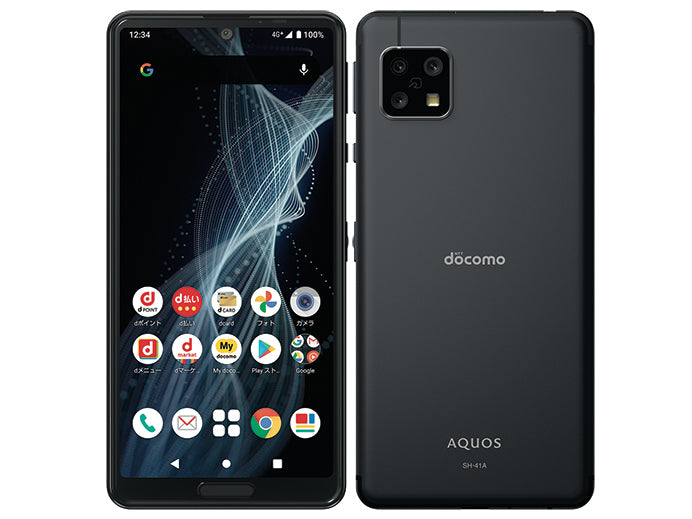 【中古】AQUOS sense4 SH-M15 64GB SIMフリー ランクC