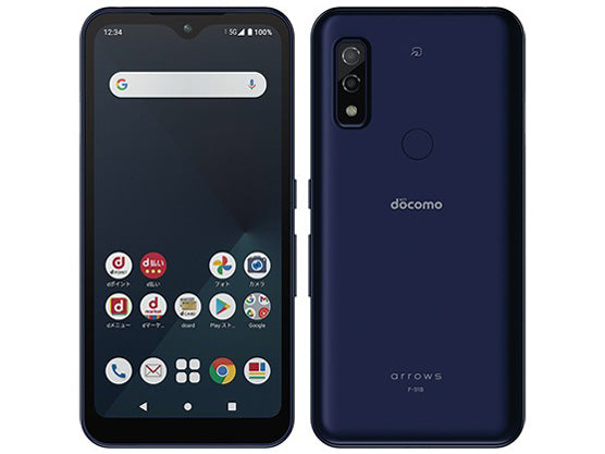 【中古】arrows we F-51B 64GB docomo版 SIMフリー ランクC