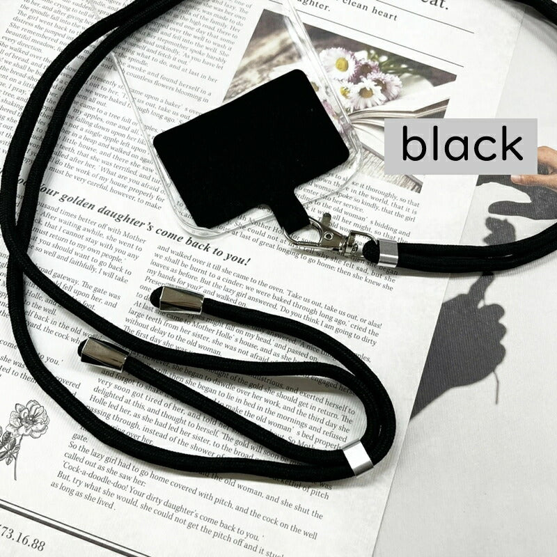 【送料無料】ショルダーストラップ スマホストラップ チェーン マルチカラー ネックストラップ 肩掛け紐 肩掛け 首かけ 調節可能 シンプル 可愛い