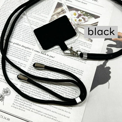 【送料無料】ショルダーストラップ スマホストラップ チェーン マルチカラー ネックストラップ 肩掛け紐 肩掛け 首かけ 調節可能 シンプル 可愛い