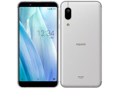 【中古】AQUOS sense3 basic 907SH 32GB Softbank版 SIMフリー ランクC