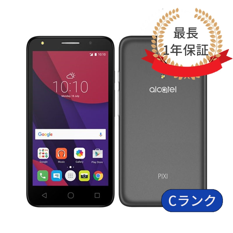 Alcatel Pixi4 8GB SIMフリー ランクC カバーカスタムあり アンドロイド