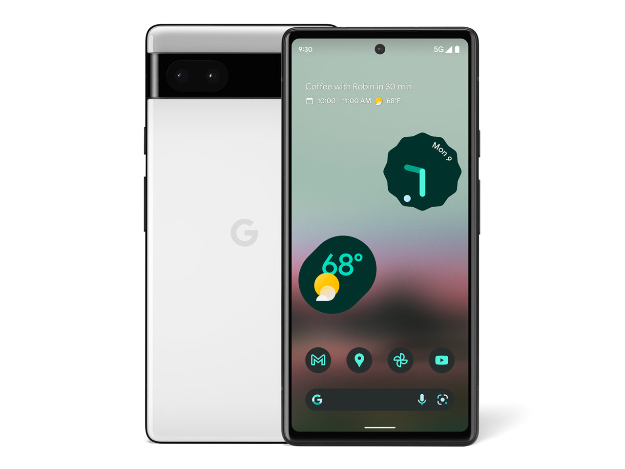 【中古】Google Pixel6a pixel6a 128GB au版 SIMフリー ランクB