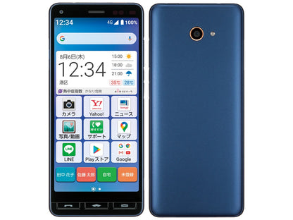 【中古】かんたんスマホ2 A001KC 32GB ワイモバイル版 SIMフリー ランクA