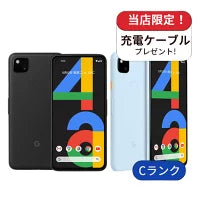 【中古】Google Pixel 4a Pixel4a 128GB Softbank版 SIMフリー ランクC