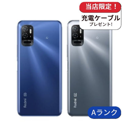【中古】Redmi Note 10T A101XM 64GB softbank版 SIMフリー ランクA