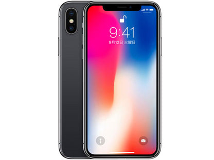【中古】iPhoneX 64GB SIMフリー ランクC バッテリー100％