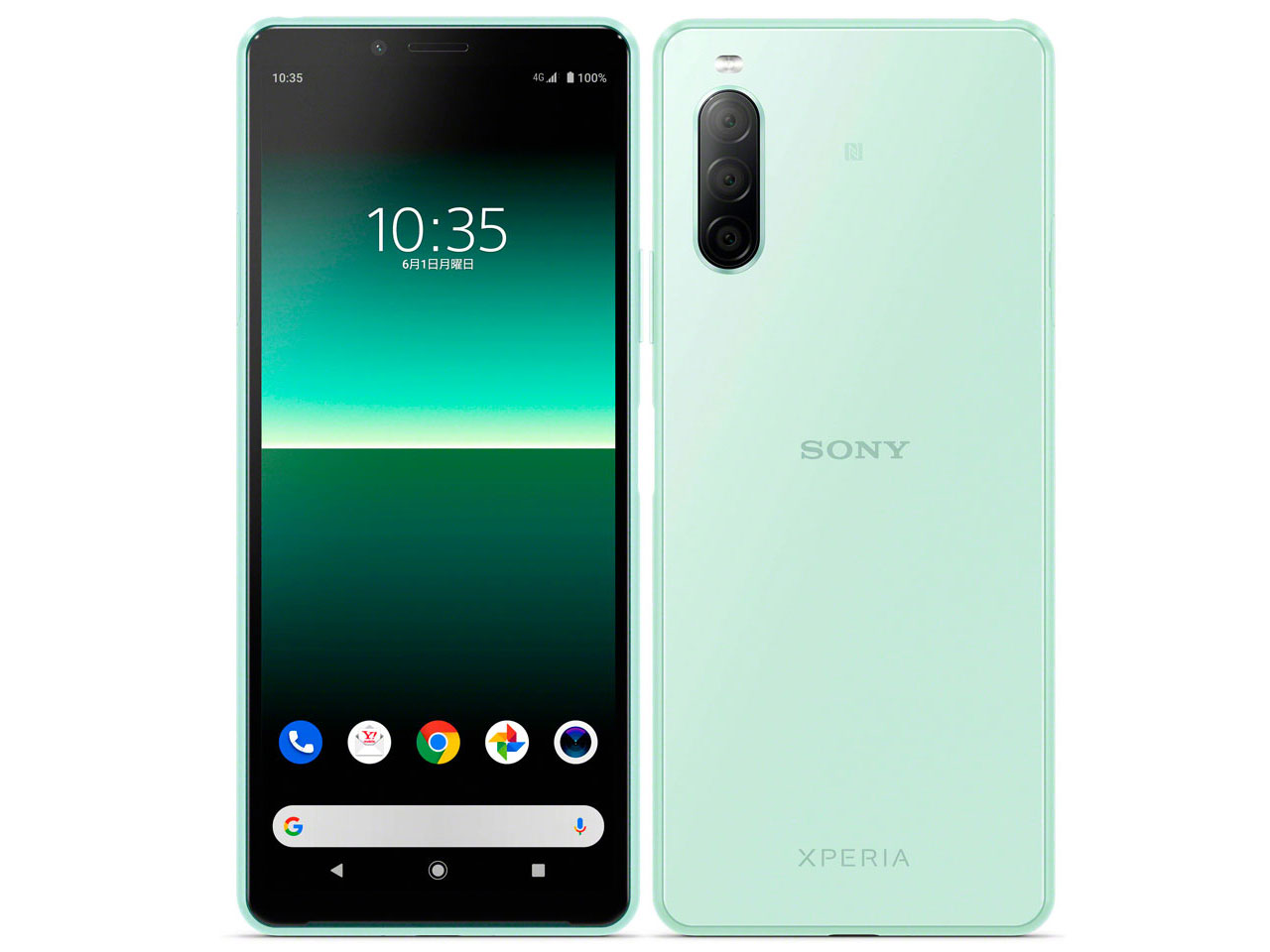 【中古】Xperia 10 II A001SO 64GB ワイモバイル版 SIMフリー ランクB