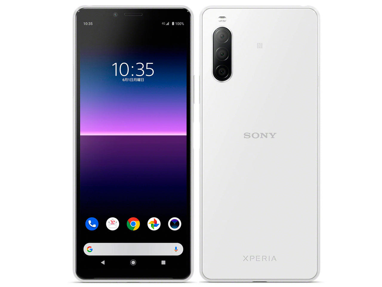 【中古】Xperia 10 II A001SO 64GB ワイモバイル版 SIMフリー ランクB