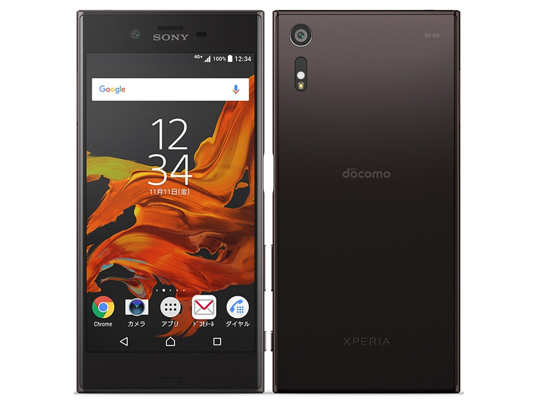 【中古】Xperia XZ SO-01J 32GB  docomo版 SIMフリー ランクC