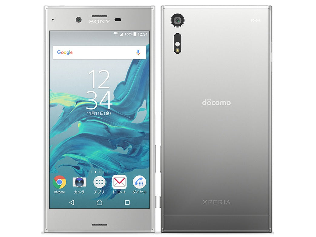 【中古】Xperia XZ SO-01J 32GB  docomo版 SIMフリー ランクC